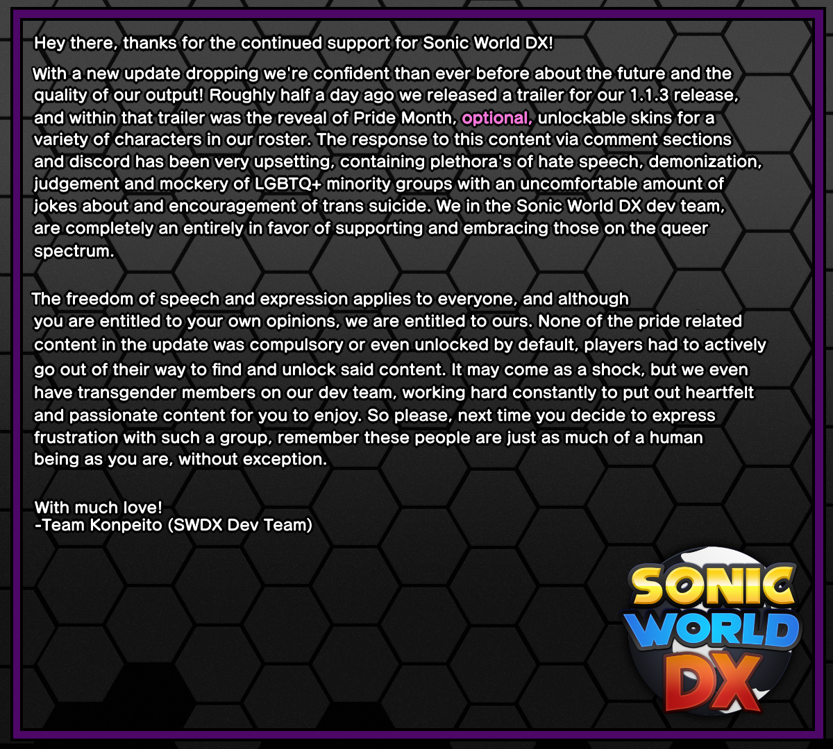 Sonic World (Release 8) - Um belo Fan Game! 